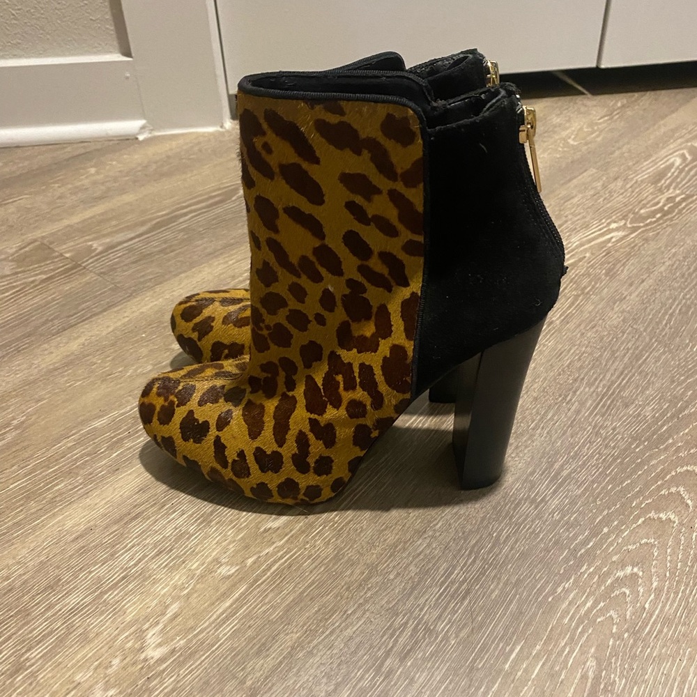 Victoria’s Secret Leopard Booties